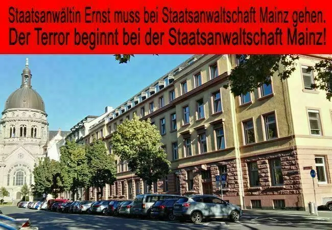 Staatsanwältin Alexandra Ernst muss bei Staatsanwaltschaft Mainz gehen. Bei der Rechtsbeugung am AG Worms schaut auch Richter Bergmann weg