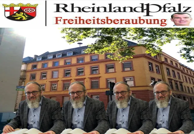 Staatsanwaltschaft Mainz - Ablehnung Strafantrag Freiheitsberaubung Richter Bergmann. Staatsanwalt Deutschler sieht keine strafbare Handlung LG Bad Kreuznach