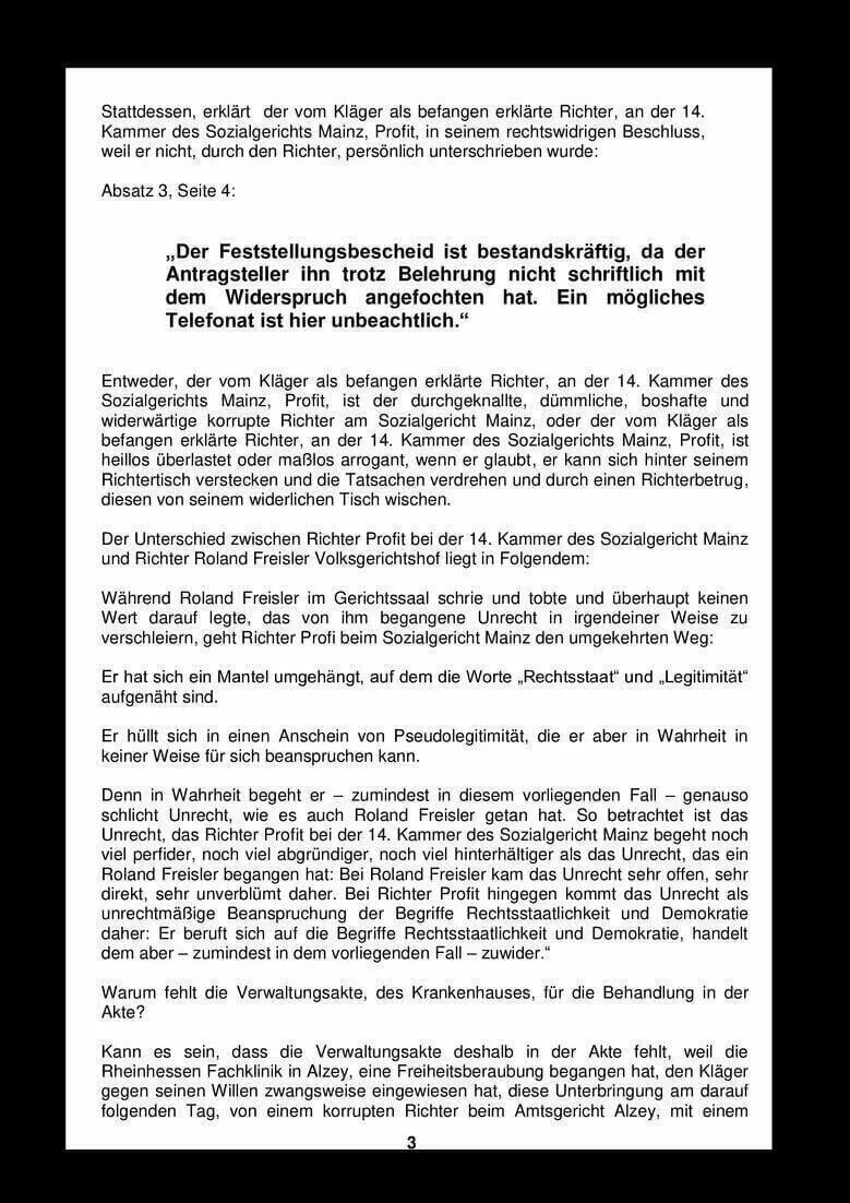 Staatssekretär David Profit und sein Befangenheitsantrag als Richter am Sozialgericht Mainz ist Korruption genauso wie Machtmissbrauch im Amt-Seite-3