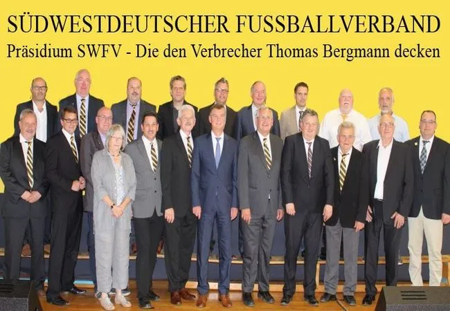 Präsidium SWFV - Die den Verbrecher Thomas Bergmann OLG Koblenz decken Rechtsbeugungen zu begehen