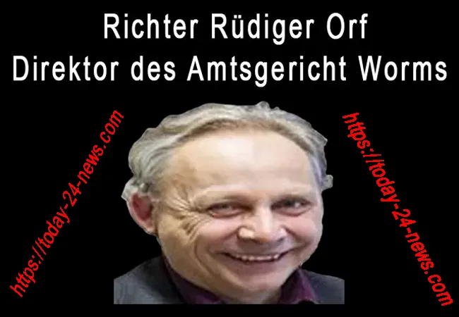 Direktor Amtsgericht Worms Richter Rüdiger Orf Tobias Eisert Landgericht Mainz Cziumplik und Lattrell Architekten
