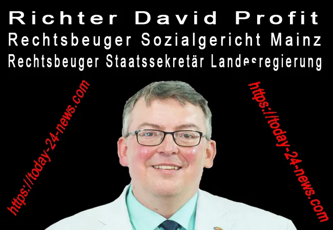 Richter David Profit Staatssekretär Landesregierung RLP Sozialgericht Mainz VG Eich SFG Gimbsheim
