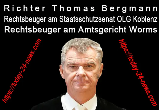 Richter Thomas Bergmann ist der korrupte Direktor am Amtsgericht Worms und beim Staatsschutzsenat OLG Koblenz