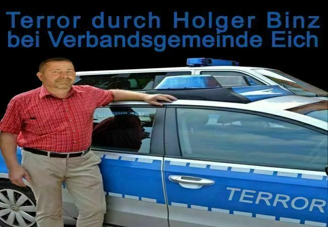 Holger Binz neuer Kontaktbeamter „Dorfsheriff" bei VG Eich ist Nachfolger von Rainer Schreiber der Willkür und Terror verbreitet hat
