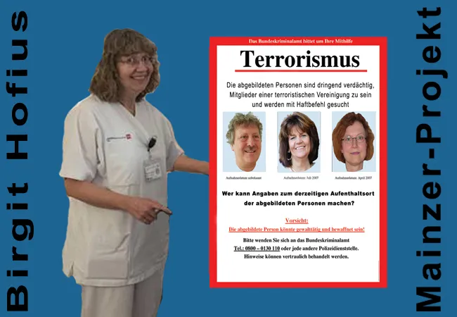 Birgit Hofius beginnt mit Mainzer Projekt “TERRORSEARCH”