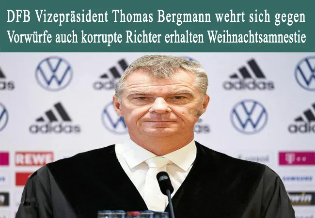 DFB Vizepräsident Thomas Bergmann wehrt sich gegen Vorwürfe