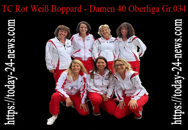TC Rot-Weiss Boppard e.V. meldet 2022 doch Mannschaften auch Damen 40 mit Silvia Eisert
