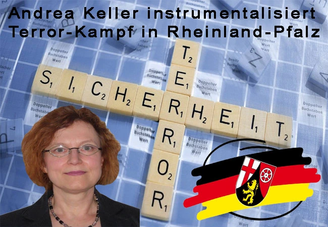 Andrea Keller bei der Staatsanwaltschaft Mainz instrumentalisiert Terror-Kampf in RLP der Staatsanwaltschaft Mainz