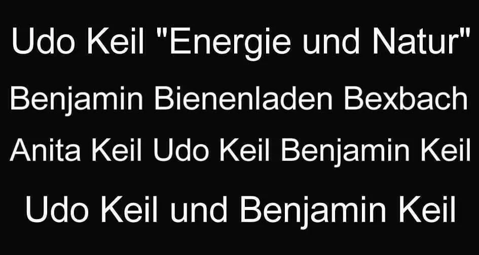 Udo Keil Energie und Natur ist Benjamin Bienenladen Bexbach