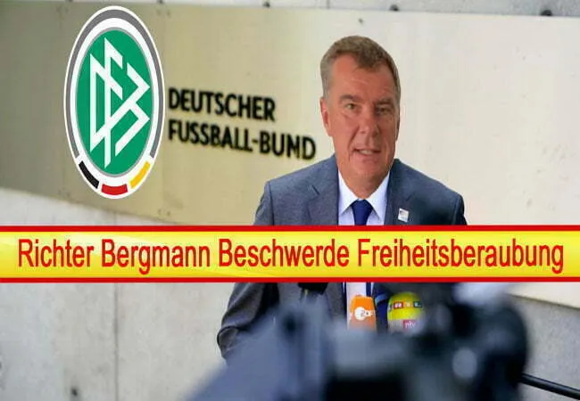 Pressekonferenz DFB Freiheitsberaubung OLG-Koblenz DFB-Kontrollausschuss Richter Bergmann