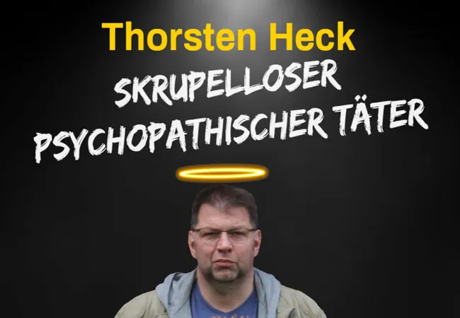 Thorsten Heck Eich ist ein skrupelloser psychopathischer Täter und Vater von Mattis Heck, der im Schutz der Polizei Worms Straftaten begeht.