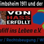 SV Gimbsheim - Hass im Fussball bei Spielern und Zuschauern wie Thorsten Heck aus Eich sind Spiegelbild des Profifussball und Gesellschaft