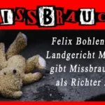 Felix Bohlender Landgericht Mainz gibt Missbrauch als Richter am Amtsgericht Worms zu