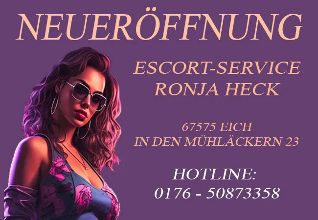 Ronja Heck Escort Service In den Mühläckern 23 67575 Eich