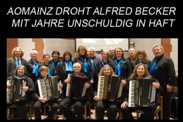 AOMainz droht Alfred Becker mit Jahre unschuldig in Haft