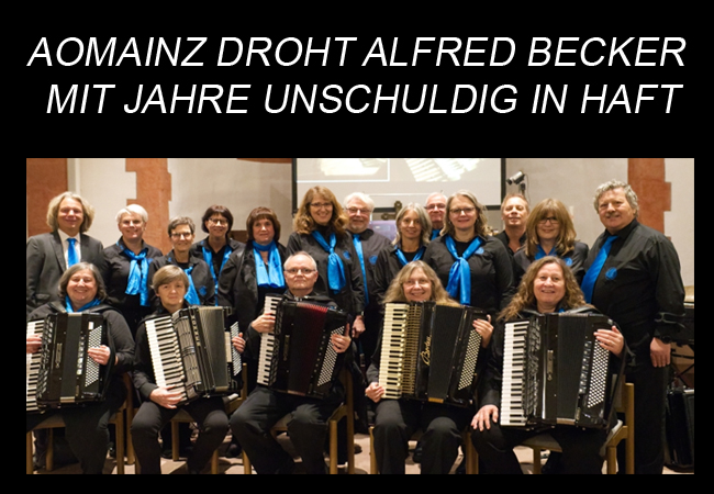AOMainz droht Alfred Becker mit Jahre unschuldig in Haft