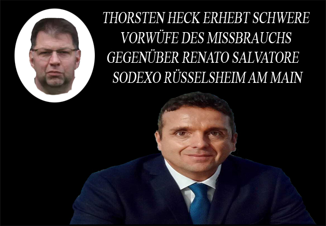 Renato Salvatore Sodexo soll Auszubildende missbraucht haben – Thorsten Heck